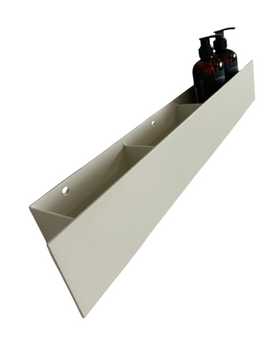 Półka Łazienkowa pod prysznic, do łazienki DECOLLO 60CM - Biel