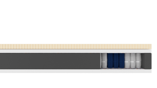 Materac kieszeniowy VEGETA