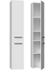 Szafka łazienkowa słupek ATRI 2DL - Biel Mat