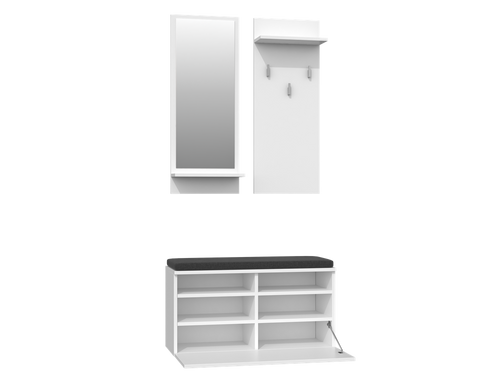 Garderoba przedpokojowa IVARO - Biel Mat