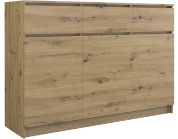 Komoda VITEK D3S3 - Dąb Artisan