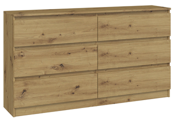 Komoda MALWIN S6 140CM - Dąb Artisan