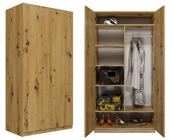 Szafa garderoba VERA DS-90 - Dąb Artisan