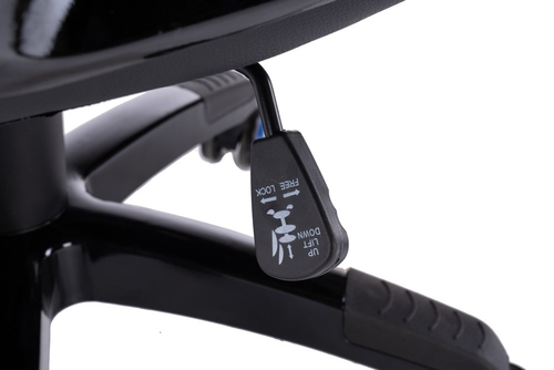 Fotel gamingowy obrotowy TRON-X - Niebieski