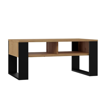 Stolik kawowy ława SIGMA 2L  - Dąb Artisan/Czerń