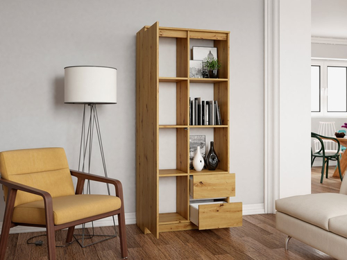 Regał szafa LILY LS-80 - Dąb Artisan