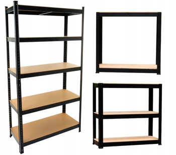 Regał magazynowy metalowy BARA PC9030 MDF 175KG