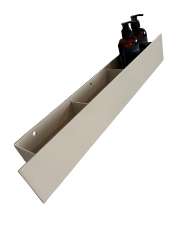 Półka Łazienkowa pod prysznic, do łazienki DECOLLO 60CM - Kaszmir Połysk