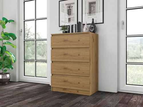 Komoda MALWIN S4 70CM - Dąb Artisan