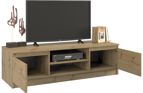 Szafka RTV BENDI 120CM - Dąb Artisan