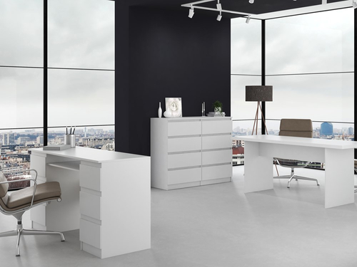 Komoda MALWIN S8 120CM - Biel Mat