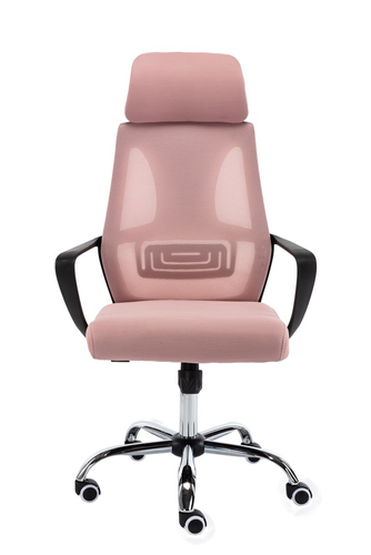 Fotel obrotowy REVO - Różowy