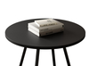 Stolik kawowy okrągły VERSO 50cm - Czarny