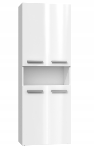 Szafka łazienkowa ATRI 1K DK3 60CM - Biel Połysk