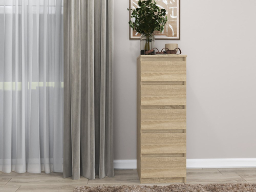 Komoda MALWIN SL5 - Dąb Sonoma