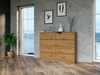 Komoda MALWIN S8 120CM - Dąb Artisan