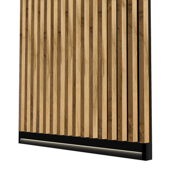Lamele na płycie WALLDAY LIGHT - listwa przypodłogowa z oświetleniem LED - 100,4 cm