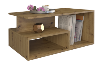 Stolik kawowy ława GANBIS - Dąb Artisan