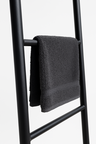 Wieszak Drabinka na ręczniki wolnostojąca metalowa ESCADO - Czarny