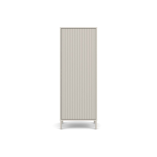 Witryna z lamelami 53cm MISEL 1L - Kaszmir