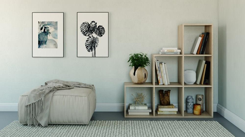 Regał komorowy ASALI AS-30 - Dąb Sonoma