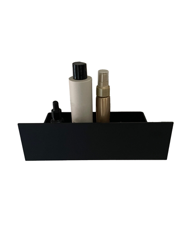 Półka Łazienkowa pod prysznic, do łazienki DECOLLO 30CM - Czarny