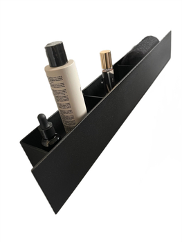 Półka Łazienkowa pod prysznic, do łazienki DECOLLO 60CM - Czarny