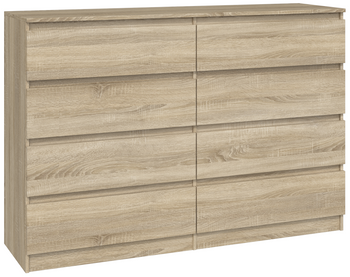 Komoda MALWIN S8 140CM - Dąb Sonoma