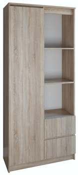 Regał szafa LILY LS-80 - Dąb Sonoma