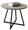 Stolik kawowy okrągły VERSO 50cm - Kaszmir