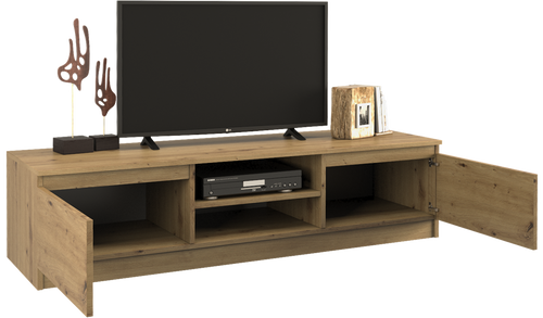 Szafka RTV BENDI 140CM - Dąb Artisan