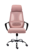 Fotel obrotowy REVO - Różowy