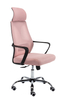 Fotel obrotowy REVO - Różowy