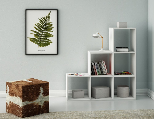 Regał komorowy ASALI AS-30 - Biel Mat