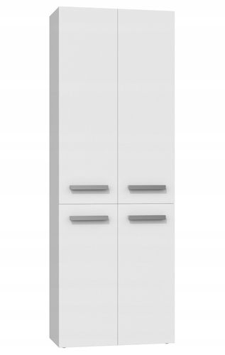 Szafka łazienkowa ATRI 2D 1K 60CM - Biel Mat