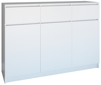Komoda VITEK D3S3 - Biel Mat