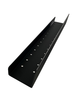 Półka łazienkowa pod prysznic, do łazienki ENTRA - Czarny