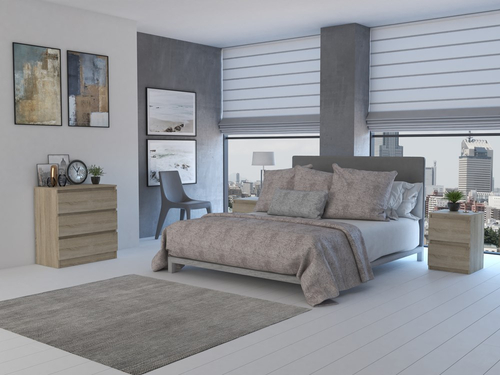 Komoda MALWIN S3 70CM - Dąb Sonoma