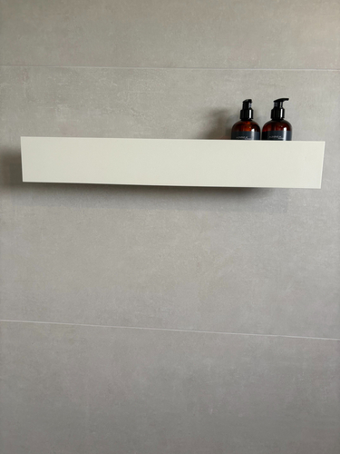 Półka Łazienkowa pod prysznic, do łazienki DECOLLO 60CM - Biel