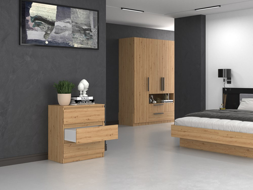 Komoda MALWIN S3 70CM - Dąb Artisan