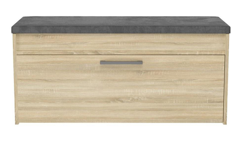 Szafka na obuwie z siedziskiem LARMA - Dąb Sonoma