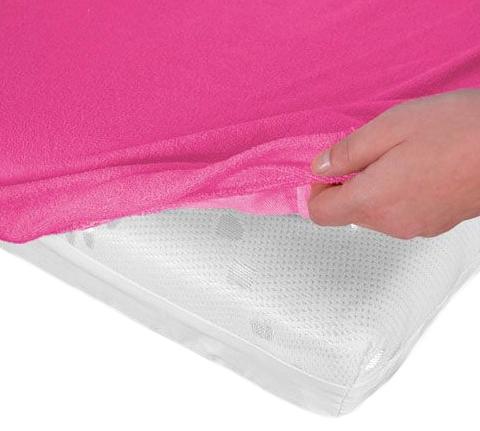 Prześcieradło frotte SPUGNA ROSE