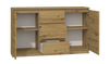 Komoda VITEK D2S3 120CM - Dąb Artisan