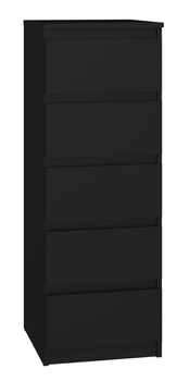 Komoda MALWIN SL5 - Czerń Mat