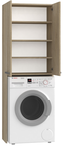 Szafka łazienkowa nad pralkę HOLO D2 - Dąb Sonoma