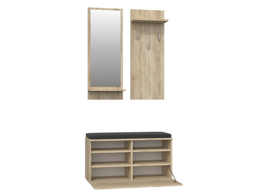 Garderoba przedpokojowa IVARO - Dąb Sonoma