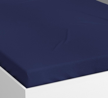 Prześcieradło jersey TESSUTO DARK BLUE
