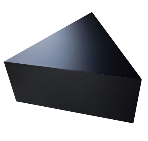 Stolik kawowy metalowy TRIANGOLO - Czarny