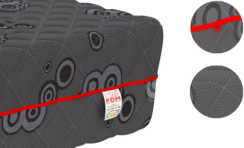 Materac kieszeniowy FRUIZA BLACK