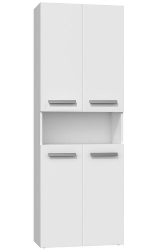 Szafka łazienkowa ATRI 2DK 2K 60CM - Biel Mat